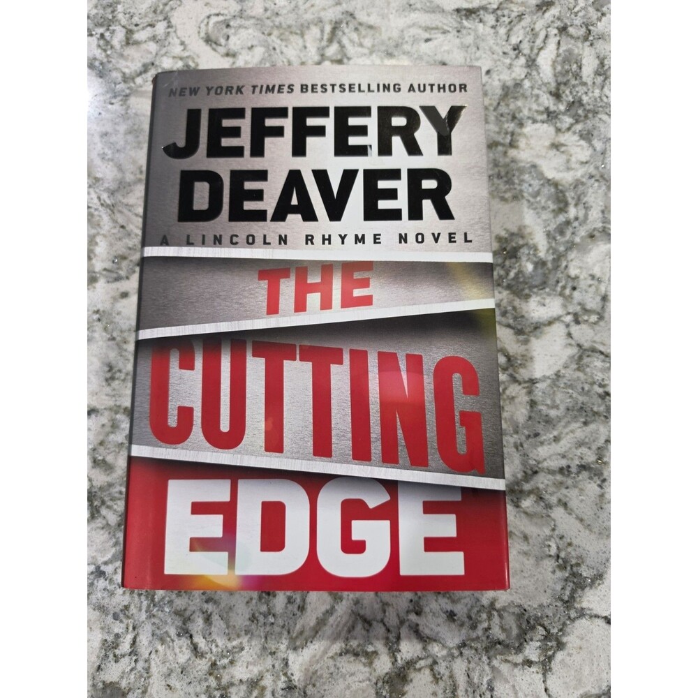 The Cutting Edge; A Lincoln Rhyme Nove- hardcover, 9781455536429, Jeffery Deaver